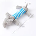 Soft Plush Dog Squeaky Toy Bite Resistant Molar Chew Doll Interactive Sound Pet Toy Puppy Anxiety Relief Boredom Relief Companio