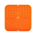 Pet Lick Silicone Mat Slow Feeder Dog Food Plate Bathing Distraction Sucker Training Feeder Supplies for Dogs