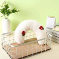 U Shape Pet Plush Pillow Soft Sleep Companion Cushion Calming Toy Universal For Dog Cat Warm Comfortable Pet Sleeping Supplies