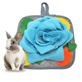 Pet Sniffing Mat for Dog Rabbit Hamster Slow Feeding Training Pad for Enhance Intellect and Create Enjoyment Fun Toys for Rabbit
