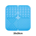 Pet Lick Silicone Mat Dogs Pet Slow Food Plate for Dog Bathing Distraction Silicone Dog Sucker Food Training Dog Feeder Supplies