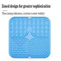 Pet Lick Silicone Mat Dogs Pet Slow Food Plate for Dog Bathing Distraction Silicone Dog Sucker Food Training Dog Feeder Supplies