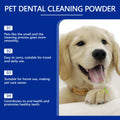 Pet Tooth Cleaning Powder Teeth Stain Remover Eliminates Bad Breath Tartar Remover Teeth Stone Cleaning Dog Dental Care Powder