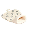 Cat Bed Pet Mattress Warm Soft Plush Pet Bed with Cover Round Cat Dog Sleeping Nest Cave for Small Dogs Kitten