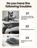 ROJECO Cat Scratcher L-Shaped Cat Scratching Board For Cats Toys Claw Grinding Scraper Mat Cat Furniture Protector Accesories