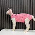 Pet clothes Sphinx hairless cat Devon clothes stretch off off four legs clothes thin warm