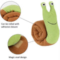 Interactive Snail Shaped Pet Toy for Dogs And Cats Odor Hiding Training Puzzle Fun Sniffing Mat Playful Exercise for Cats Dogs
