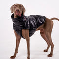 S-2XL Large Dog Winter Thick Down Coat High Collar Warm Windproof Adjustable Pet Clothes 2 Legged Padded Dog Jacket Vest