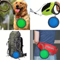 TPE dog bowl cat bowl wear-resistant and durable pet folding bowl travel outdoor drinking water feeding portable pet bowl