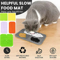 Pet Supplies Dog Silicone Distracted Licking Food Pad Cat Slow Food Bowl Sucker Placemat Pet Anti-slip Anti-choking Eating Gear