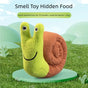 Pet Snail Shaped Foraging Mat Fun Sniffing Toy Food Hide Design Odor Control Puzzle Training Toy For Dog Cat