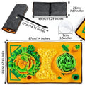 Dog Snuffle Mat Large Pet Feeding Mat for Interactive Training Stress Relief Slow Feeder Toy