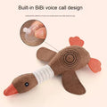 Soft Plush Dog Squeaky Toy Bite Resistant Molar Chew Doll Interactive Sound Pet Toy Puppy Anxiety Relief Boredom Relief Companio