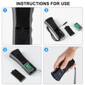 Pet Dog Barking Repeller Training Device LED Ultrasonic Anti Bark Stop Trainer No Battery