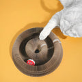 Foldable Cat Scratcher with Bell & Catnip Magic Organ Cat Scratching Board Accordion Toy Cats Grinding Claw Scratching Post Toys