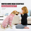 Medium Large Flannel Dog Pajamas Pet Winter Clothing Warm Dog Costume for Dogs