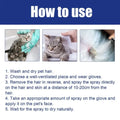Pet Dog Cat Anti Flea Drops 100ml Insectcide Flea Lice Insect Remover Spray Flea And Tick Concentrate Formula Pet Flea Remover