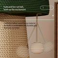 Mushroom Shape Cat Scratching Post with Hanging Ball, Sisal Rope Cat Scratcher Toy for Indoor Cats, Fun Play Center To Save