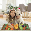 Garden Style Pet Dog Toy Sniffing Pad Anti Choking and Slow Eating Energy Consuming Interactive Pad Training Sniffing Pad  Model
