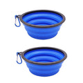 TPE dog bowl cat bowl wear-resistant and durable pet folding bowl travel outdoor drinking water feeding portable pet bowl