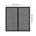Pet Gate Fence No Drilling Mesh Barrier Anti Escape Door Guard for Cats and Dogs Durable Scratch Proof for Kitchen Stairs