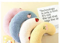 U Shape Pet Plush Pillow Soft Sleep Companion Cushion Calming Toy Universal For Dog Cat Warm Comfortable Pet Sleeping Supplies