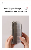 Cat Corner Self Groomer Massage Brush Pet Hair Removal Comb Cat Scratcher Grooming Cleaning Tool For Cats