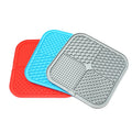 Pet Supplies Dog Silicone Distracted Licking Food Pad Cat Slow Food Bowl Sucker Placemat Pet Anti-slip Anti-choking Eating Gear