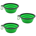 TPE dog bowl cat bowl wear-resistant and durable pet folding bowl travel outdoor drinking water feeding portable pet bowl