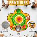 Pet Sniffing Mat Indoor Dog Walking Dog Cat Foraging Toy Dog Stress Relief Puzzle Treasure Hunt Game Slow Eating Mat