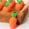 Dog Puppy Snuffle Mat Funny Enrichment Interactive Pet Carrot Puzzle Toy Dog Activity Mat for Boredom Relief Foraging Training