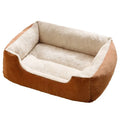 All Seasons Universal Pet Nest Cat Nest Dog Nest Mat Winter Warm Solid Square Nest Small Medium Sized Dog Teddy Corgi Sofa Bed