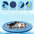 Super Sized Dog Water Play Mat And Children'S Swimming Pool -Foldable, Rubber Water Play Mat, Suitable For Outdoor Entertainment