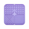 Silicone Pet Licking Mat With Strong Suction Cups Dog Slow Feeder Bowl Anti Choking Slow Food Pad For Dogs Cats Anxiety Relief