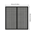 Pet Gate Fence No Drilling Mesh Barrier Anti Escape Door Guard for Cats and Dogs Durable Scratch Proof for Kitchen Stairs