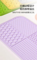 Pet Supplies Dog Silicone Distracted Licking Food Pad Cat Slow Food Bowl Sucker Placemat Pet Anti-slip Anti-choking Eating Gear
