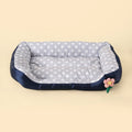 Soft Square Large Dog Sofa Elastic Dog House Cushion Winter Warm Medium Dog Bed Washable Cat Kennel House Accessories