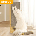 ROJECO Cat Scratcher L-Shaped Cat Scratching Board For Cats Toys Claw Grinding Scraper Mat Cat Furniture Protector Accesories