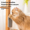 Cat Corner Self Groomer Massage Brush Pet Hair Removal Comb Cat Scratcher Grooming Cleaning Tool For Cats