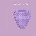 Pet Licking Mat with Suction Cup Slow Feeder Food-Grade Silicone Dog Treat Mat for Anxiety Relief Slow Eating Choking Prevention