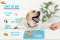 Pet Lick Silicone Mat Slow Feeder Dog Food Plate Bathing Distraction Sucker Training Feeder Supplies for Dogs