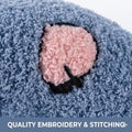 Soft Plush Pet Cat Pillow U-shaped Neck Protection Deep Sleep Cushion for Small Dogs Puppy Kitten Bed Accessories Calming Toy