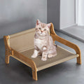 Cat Scratcher Cardboard Sofa Shape Indoor Cats Small Medium Large Elevated Cartoon Pet Furniture for Sleeping Resting Playing