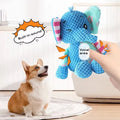 Soft Plush Dog Squeaky Toy Bite Resistant Molar Chew Doll Interactive Sound Pet Toy Puppy Anxiety Relief Boredom Relief Companio