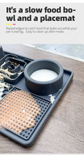 Multifunction Pet Slow Feeder Bowls Dog Licking Mat With Suction Cups For Anxiety Relief Dog Cat Water Drinking Eating Food