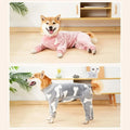 Medium Large Flannel Dog Pajamas Pet Winter Clothing Warm Dog Costume for Dogs