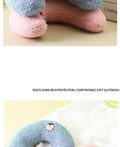 U Shape Pet Plush Pillow Soft Sleep Companion Cushion Calming Toy Universal For Dog Cat Warm Comfortable Pet Sleeping Supplies