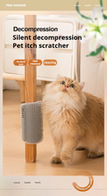 Cat Corner Self Groomer Massage Brush Pet Hair Removal Comb Cat Scratcher Grooming Cleaning Tool For Cats