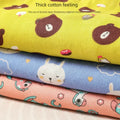Cat Bed Pet Mattress Warm Soft Plush Pet Bed with Cover Round Cat Dog Sleeping Nest Cave for Small Dogs Kitten