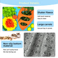 Small Pet Snuffle Mat, Rabbit Foraging Mat, Hamster Scent TrainingBlanket, Slow Feeder for Dogs &Rabbits